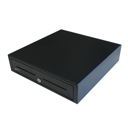 Денежный ящик CipherLab 410C, пластиковая передняя панель, черный, Epson/Штрих