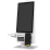 Касса самообслуживания АТОЛ КСО 3210, белая (21,5", J6412, SSD, 8/128GB, без Wi-Fi, без ОС, Mindeo, Ind., 2хРозетка, Кр. ФР.,Кр. пин, MSR, cam)